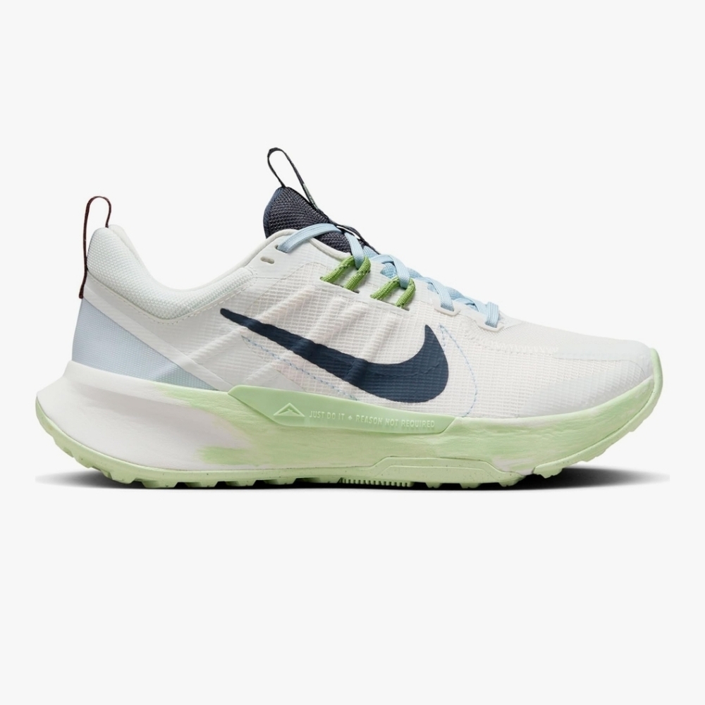 Nike Women's Juniper Trail 2 Nn Running Shoes in Summit White/Blue 7W Or 7.5W
